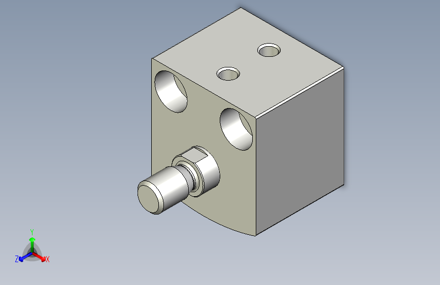 ADVC短行程气缸-188155 ADVC-20-5-A-P---(asm_0)