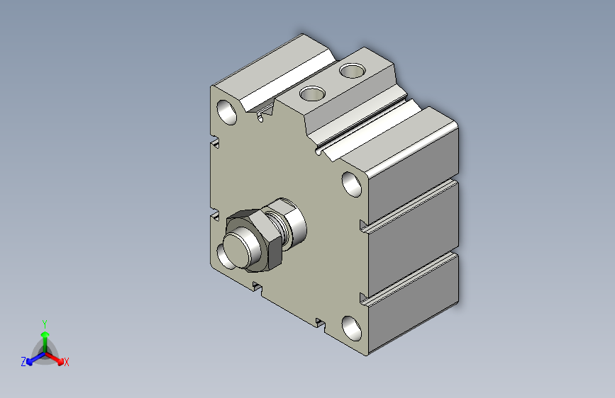ADVC短行程气缸-188345 ADVC-100-15-A-P---(asm_0)