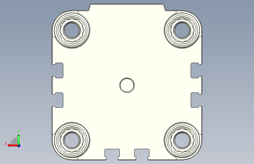 Festo紧凑型气缸-156551 ADVU-50-15-P-A---(0) 背面视图