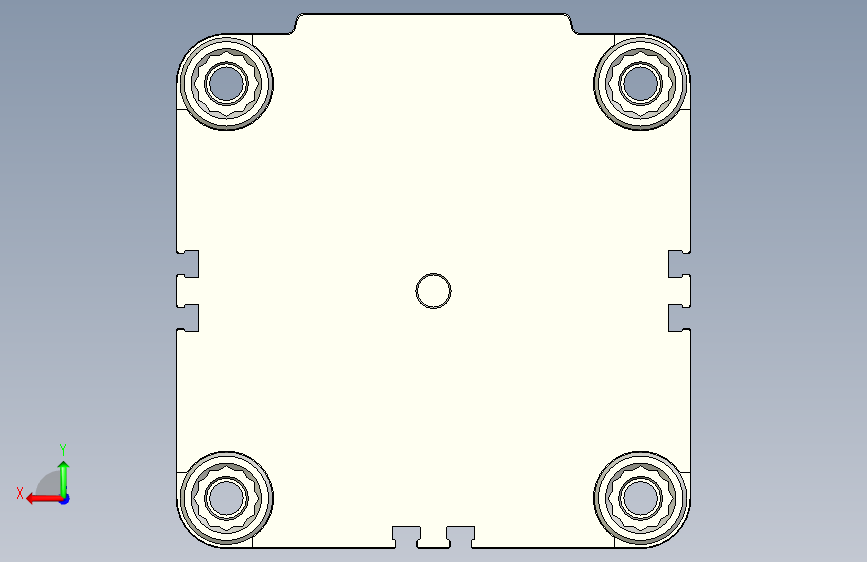 Festo紧凑型气缸-156585 ADVU-100-80-P-A---(0) 背面视图