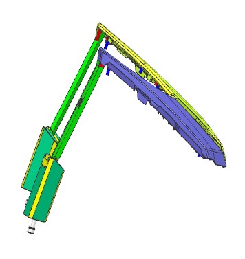 汽车仪表板左右装饰条注塑模具