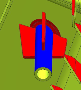 汽车仪表板左右装饰条注塑模具
