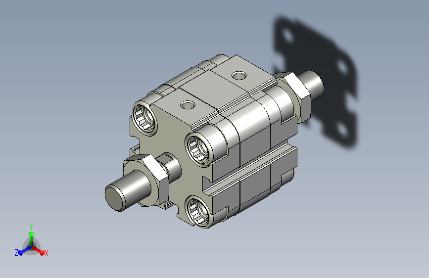 ADVU紧凑型气缸-156083 ADVU-25-1-A-P-A-S26---(0)