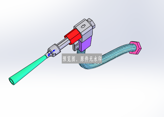 喷水器模型设计图三维模型