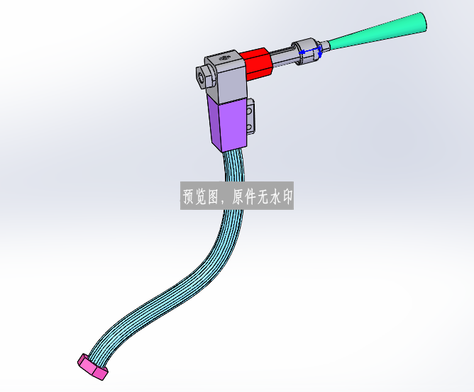 喷水器模型设计图三维模型