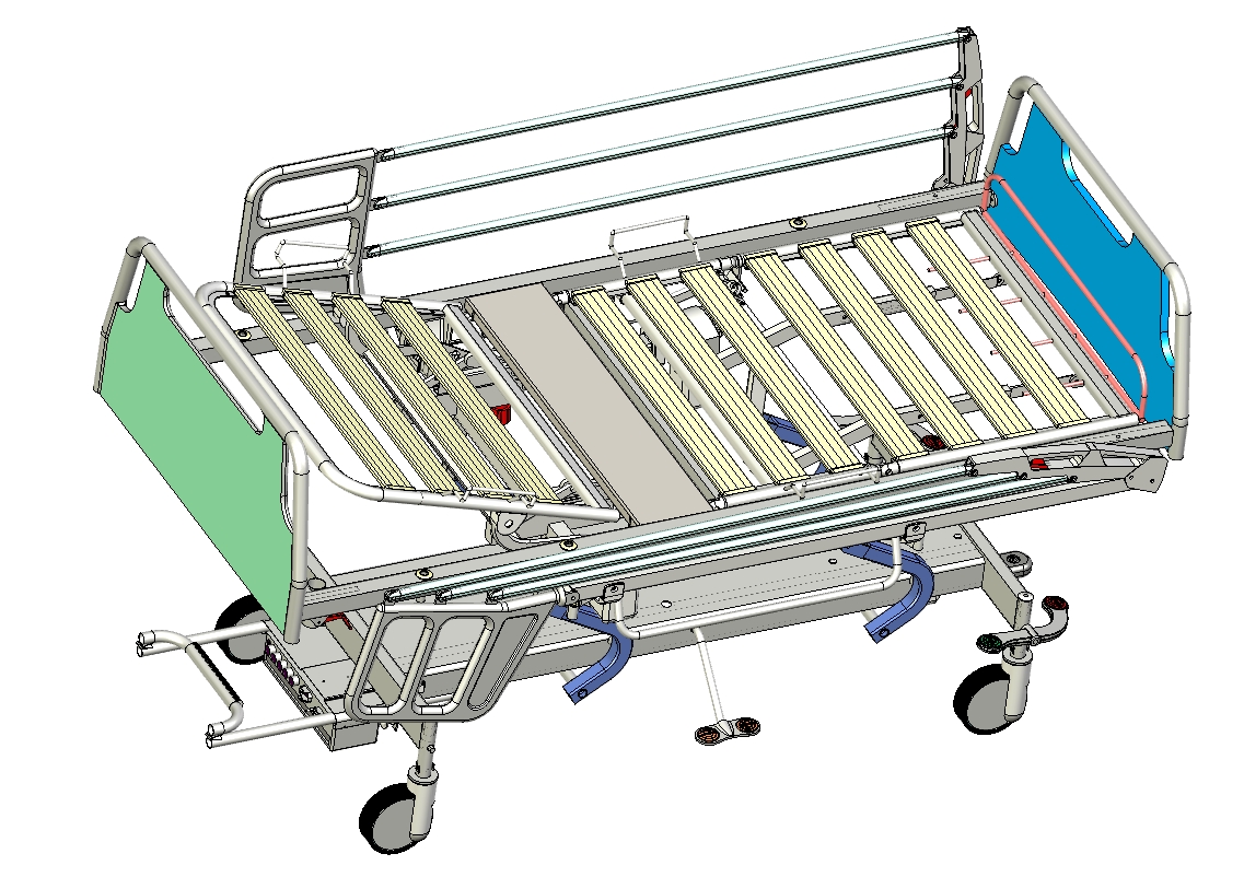 医院病床模型图