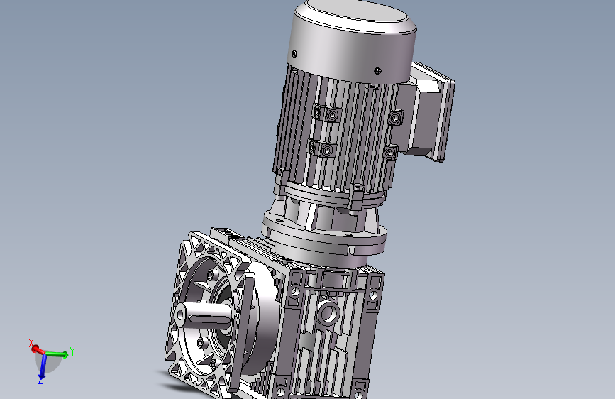 YE2系列齿轮电机(63～180L)[YE2-0.37kW-8P-90S]