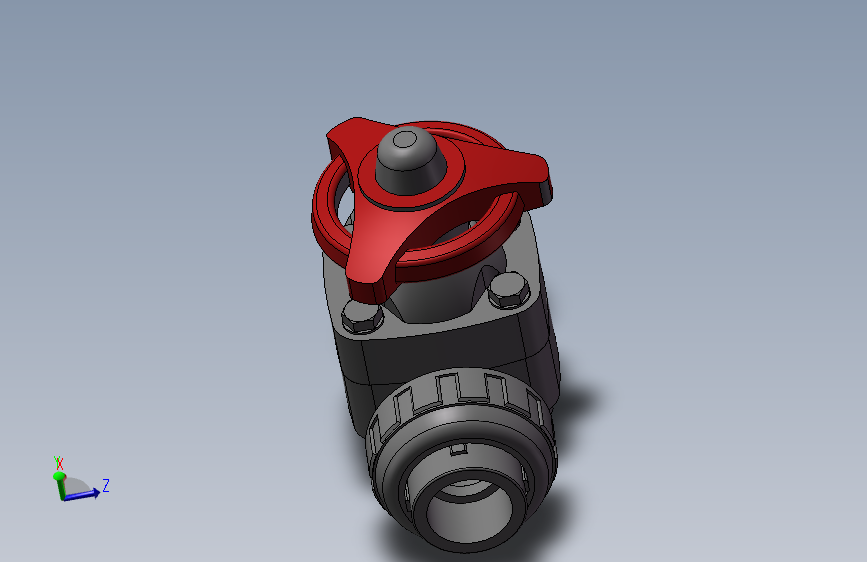 UPVC手动由令隔膜阀DN25