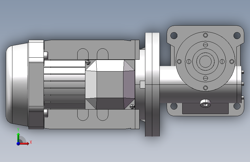 DSWL1T-P-2A-I-1600-A-0.18KW 正面视图