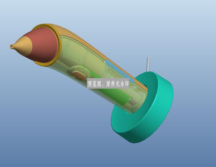 吸鼻器洗鼻器结构设计三维PROE