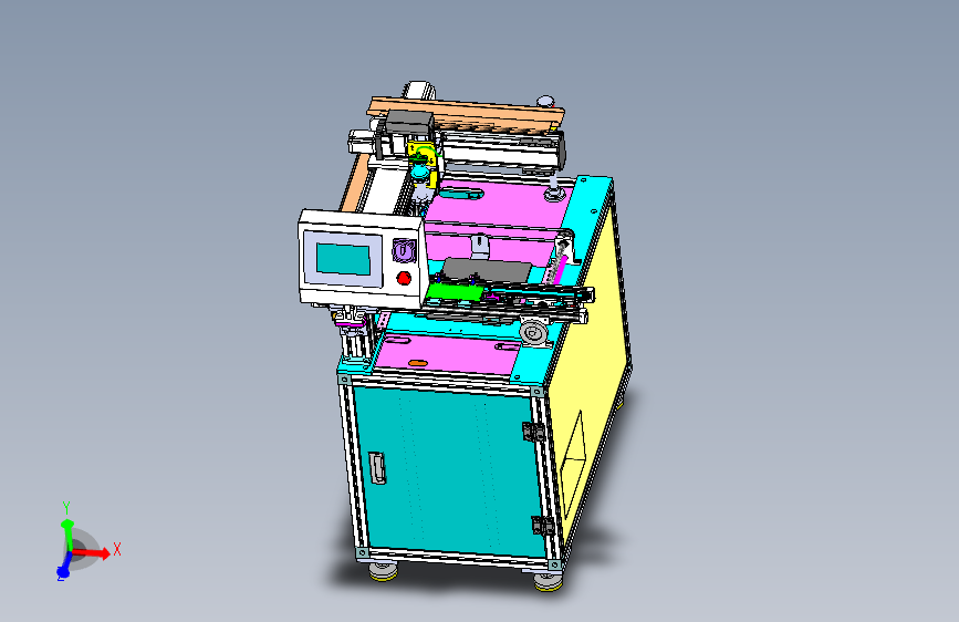 PCB在线点胶机