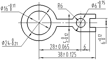 垫圈级进模设计【钥匙形垫片冲压模具】【含14张CAD图纸】