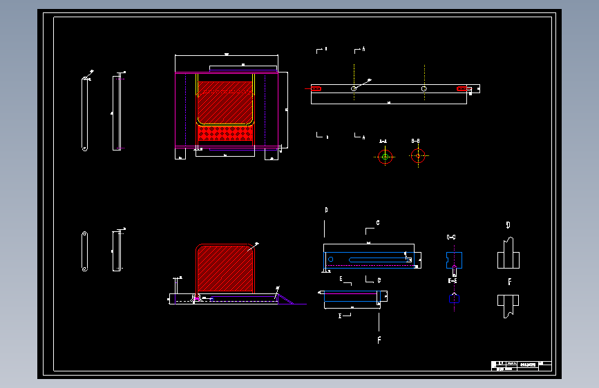 兼容残疾人座椅的中型客车轮椅升降机构设计【7张CAD图纸+文档】