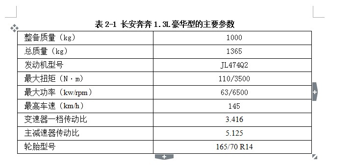 长安奔奔离合器设计[推式膜片弹簧]【微型汽车】【8张CAD图纸+文档】