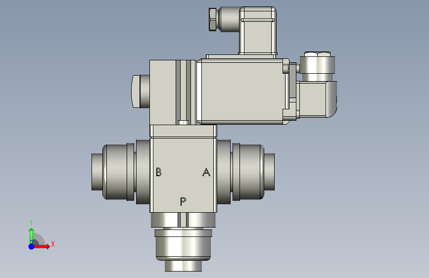 电磁阀-0131-368530-Direct-acting_2_2_or_3_2_way_toggle_valves_STEP_模型图纸下载 ...