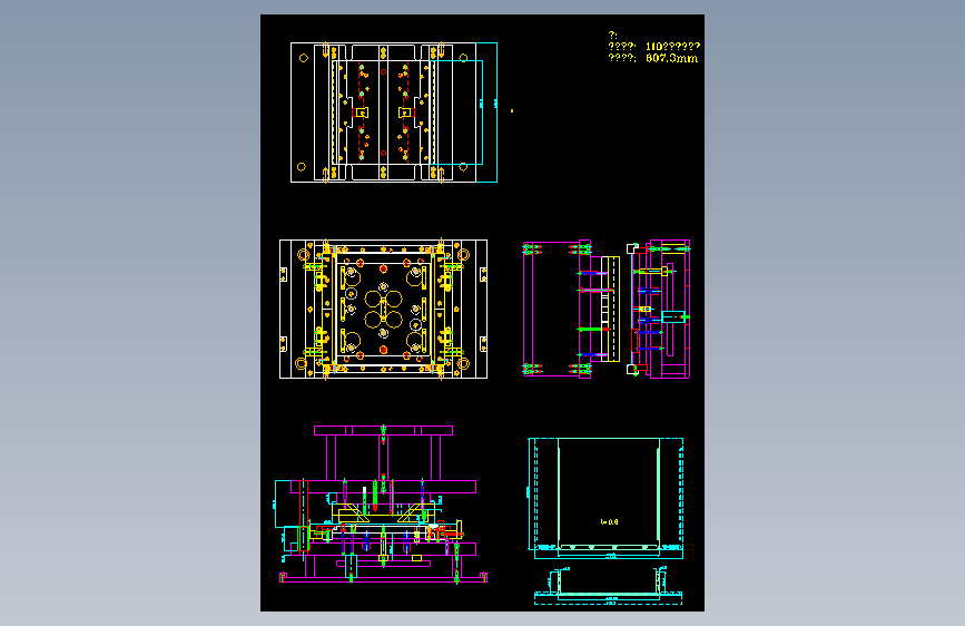 摆弯结构[1].dwg2000格式