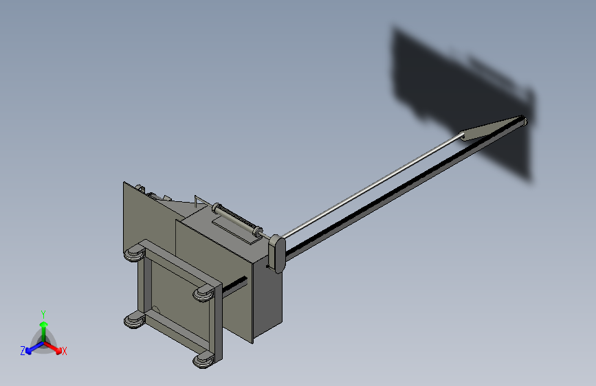 抹灰机设计（cad+pro+说明书）