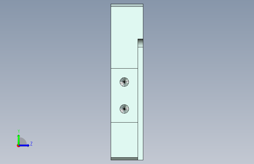 JKA073-03-01-23P0_step 左侧视图