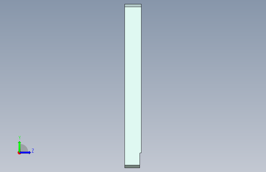 MDLM-C-006-V1.0_提升板_step 左侧视图