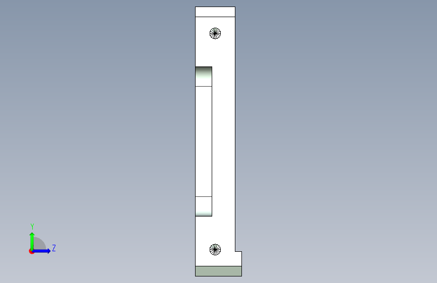 MDLM-D-006-V1.0_上视觉底板_step 左侧视图
