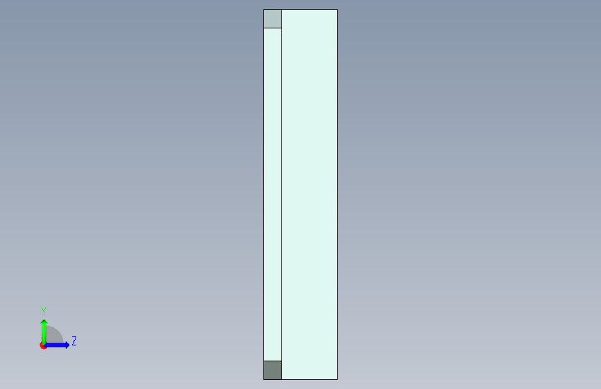 OISRM-A-014-V1.0_散热板_step 左侧视图