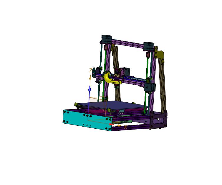开源建模云端平台3D打印机