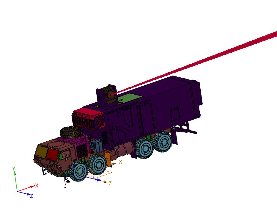 陆军的高能激光战术车辆