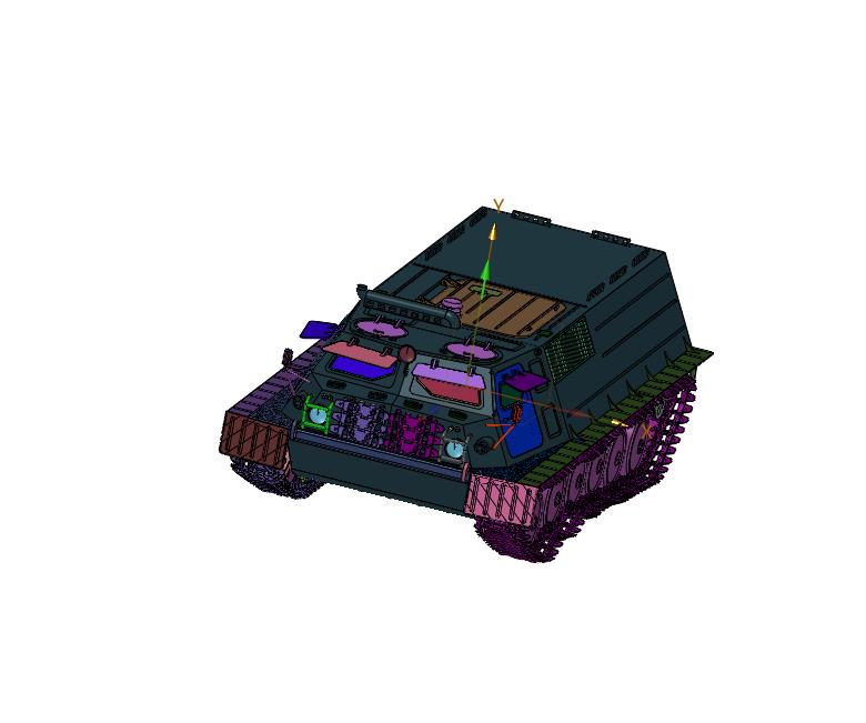 全能轻型履带运兵装甲车