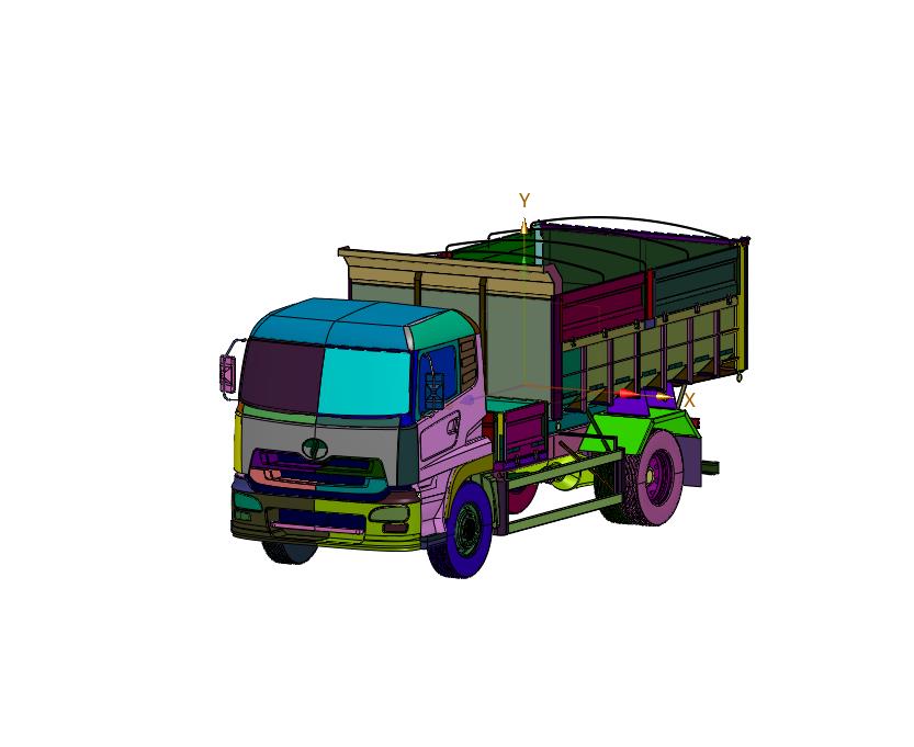 双桥土方翻斗泥头渣土车