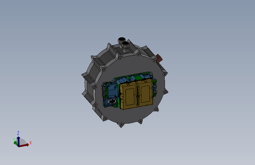750 HP 轴向磁通电机