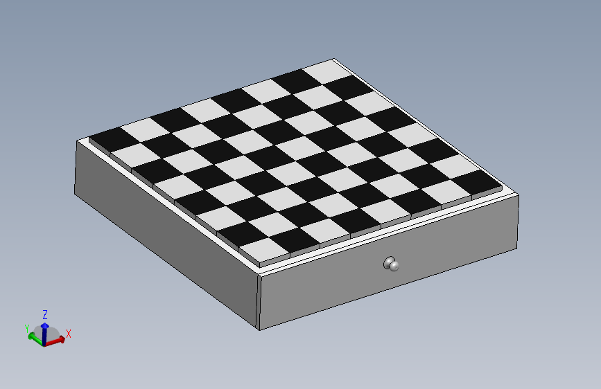 棋盘 主视图
