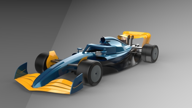 现代F1赛车