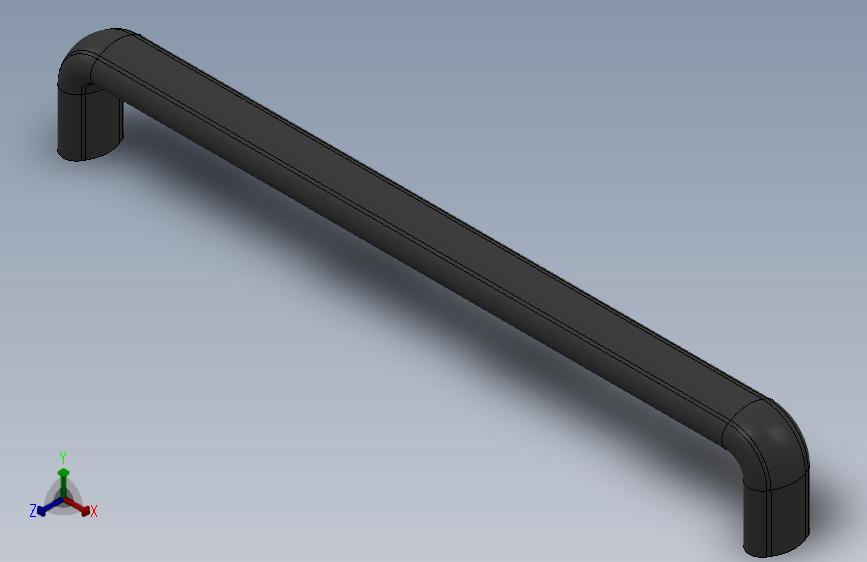 320塑料拉手 M8X240