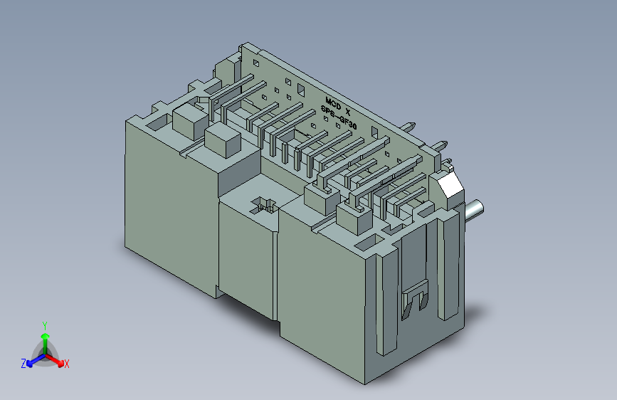 Mini50 连接器-349619349_stp