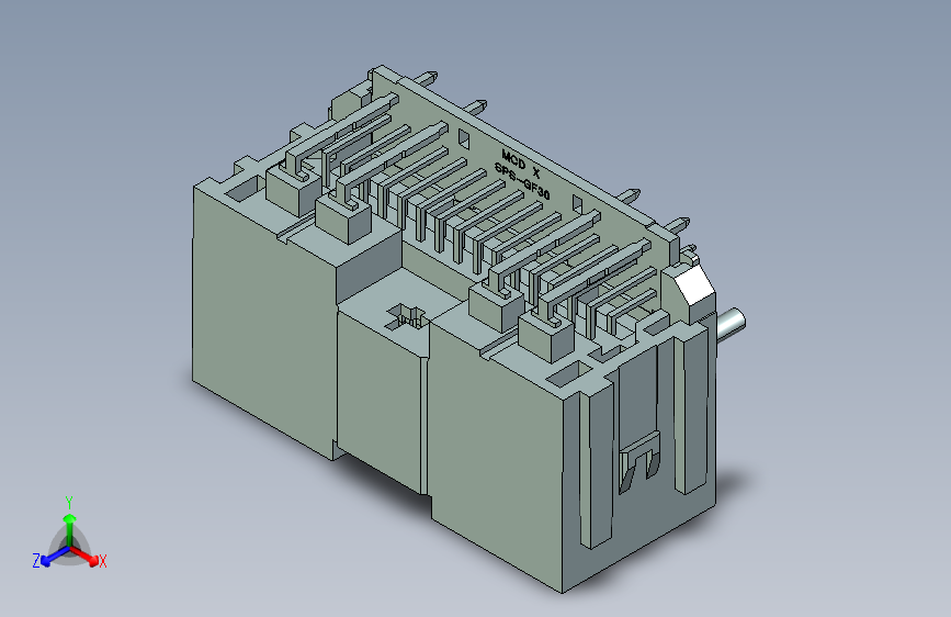 Mini50 连接器-349618343_stp