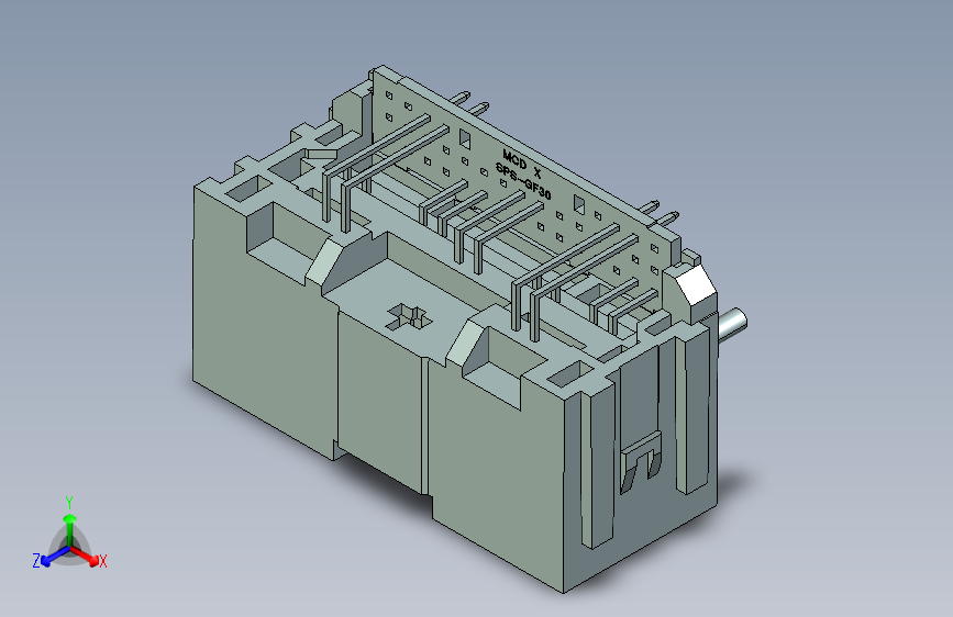 Mini50 连接器-349611388_stp