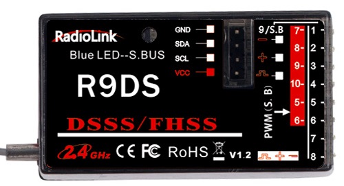乐迪接收器 R9DS