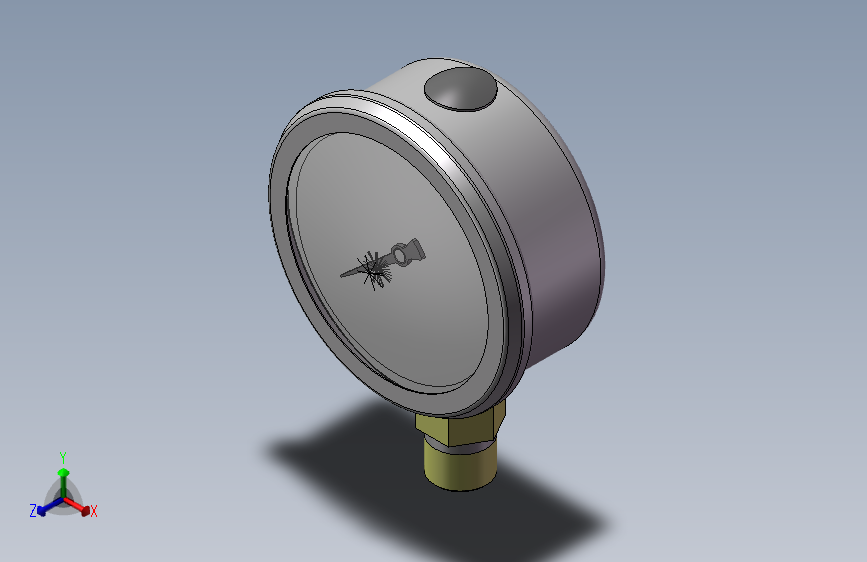 压力表气压表三维SW2017带参