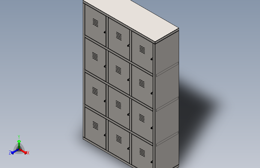 3x4 储物柜