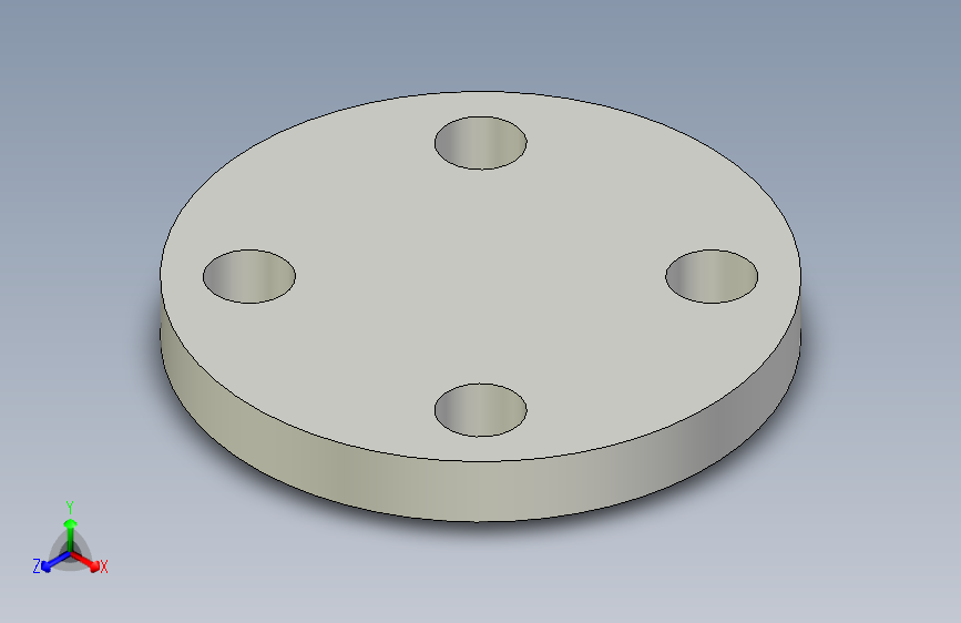 盲板凸面 1_ ASME 16.5