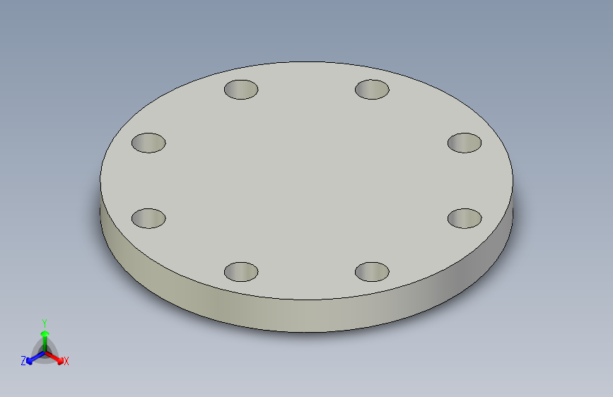 盲板凸面 4_ ASME 16.5