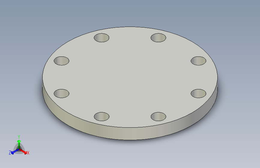 盲板凸面 5_ ASME 16.5