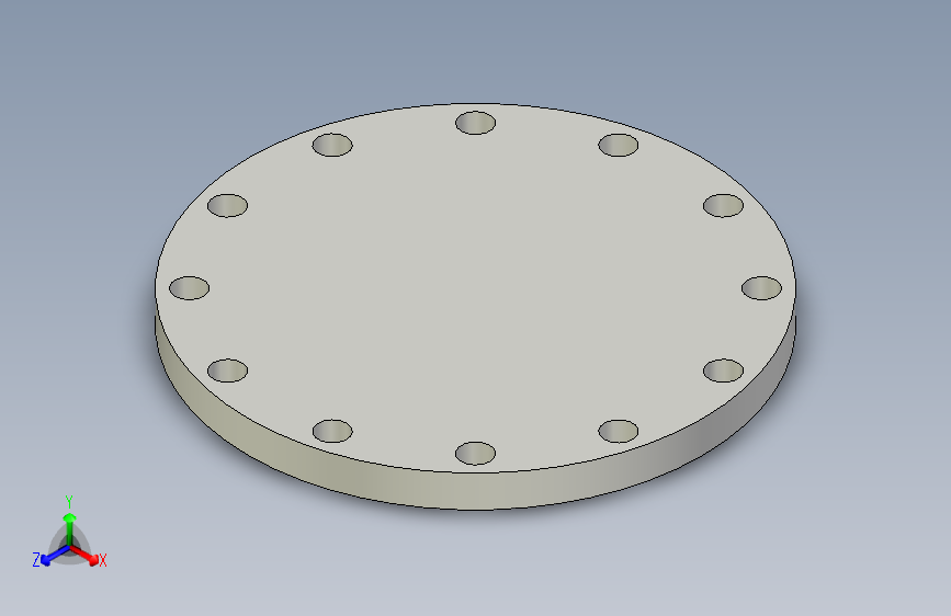 盲板凸面 10_ ASME 16.5