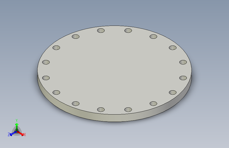 盲板凸面 16_ ASME 16.5