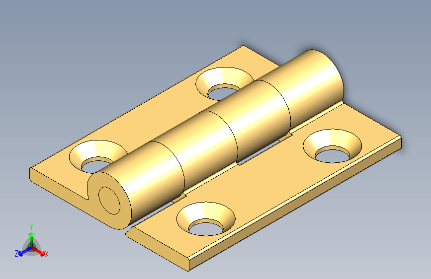 黄铜铰链 25x19mm