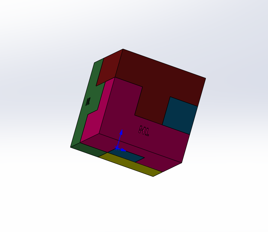 3D拼图立方体