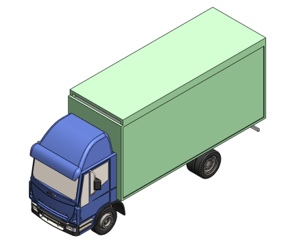 卡车 20 英尺