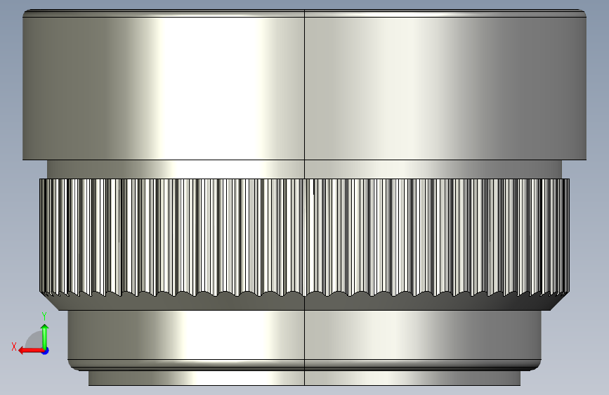 Sentrality 插针和插座-2043160001_stp 背面视图