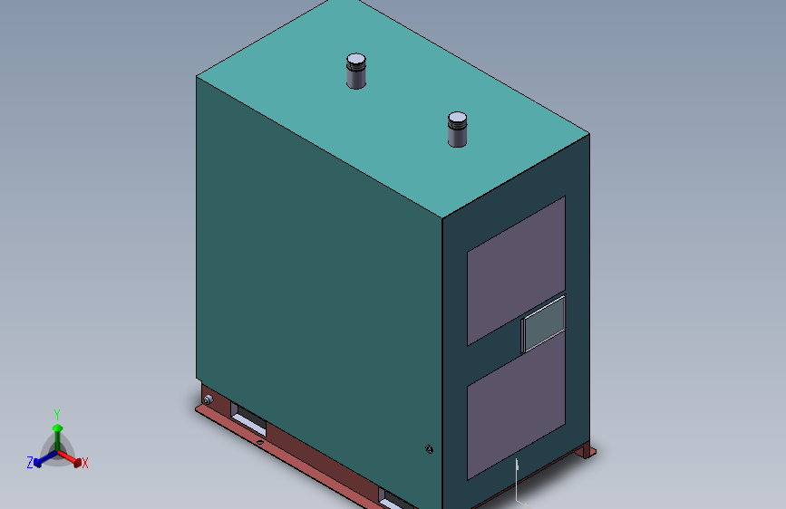 冷冻式空气干燥机模型
