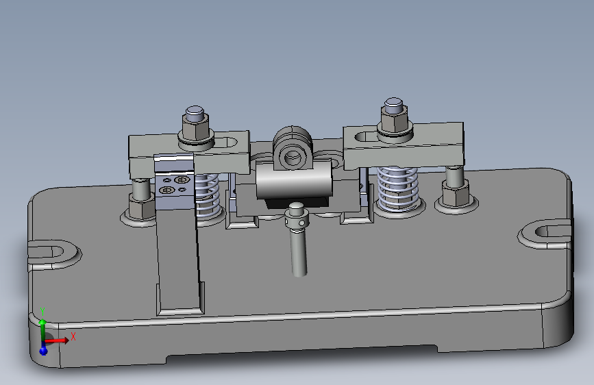 K303-托架铣槽夹具设计装配CAD+三维SW模型